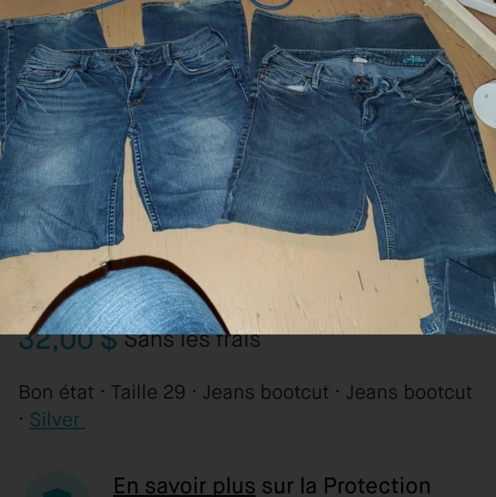 2 silver jeans